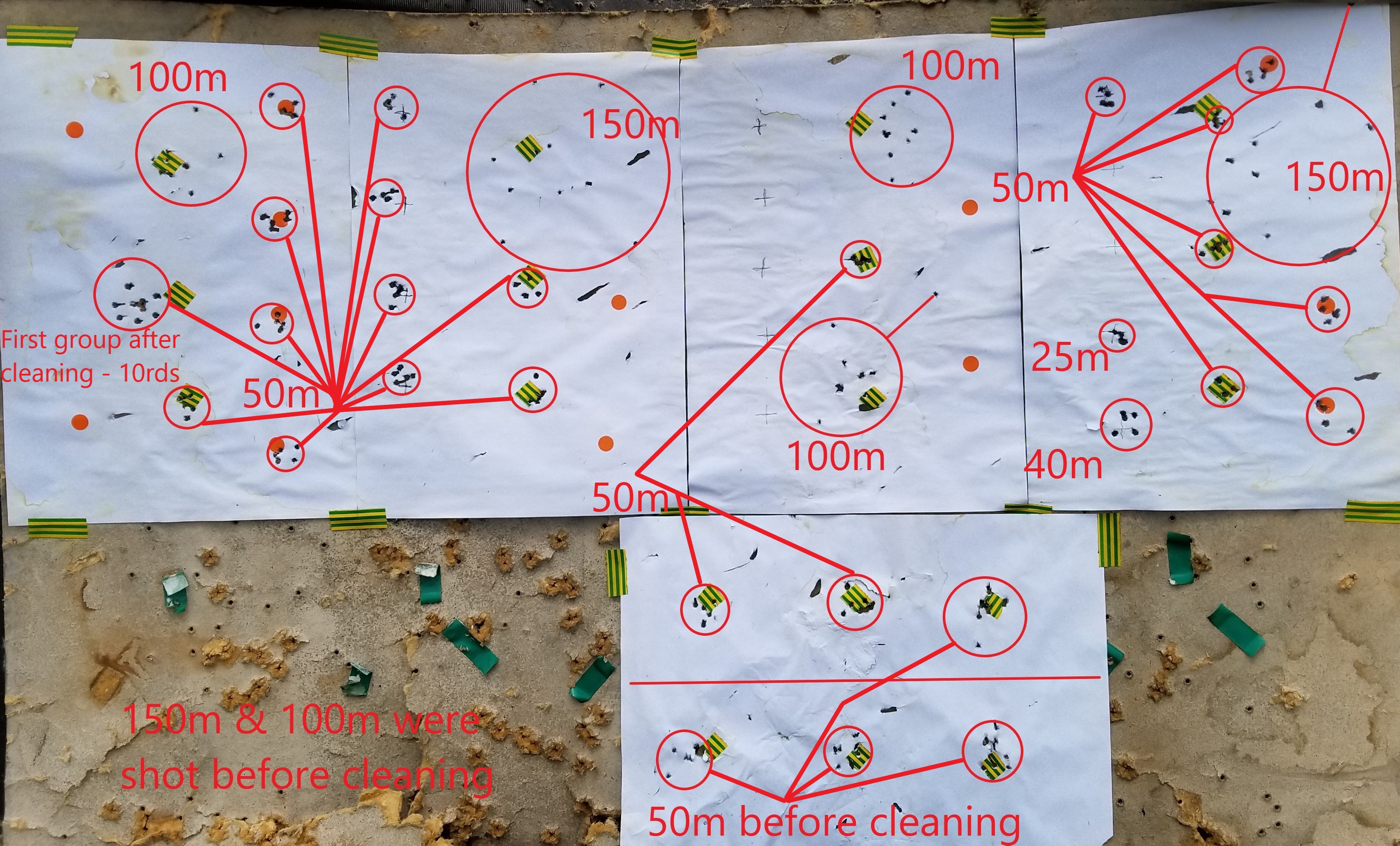 Ruger Target CCI SV before and after cleaning.jpg