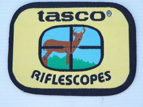 vintage tasco patch deer in reticle.jpg