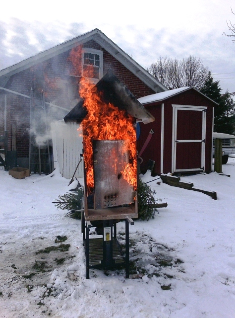 DIY Butcher Paper Holder/Cutter  Smoking Meat Forums - The Best Smoking  Meat Forum On Earth!