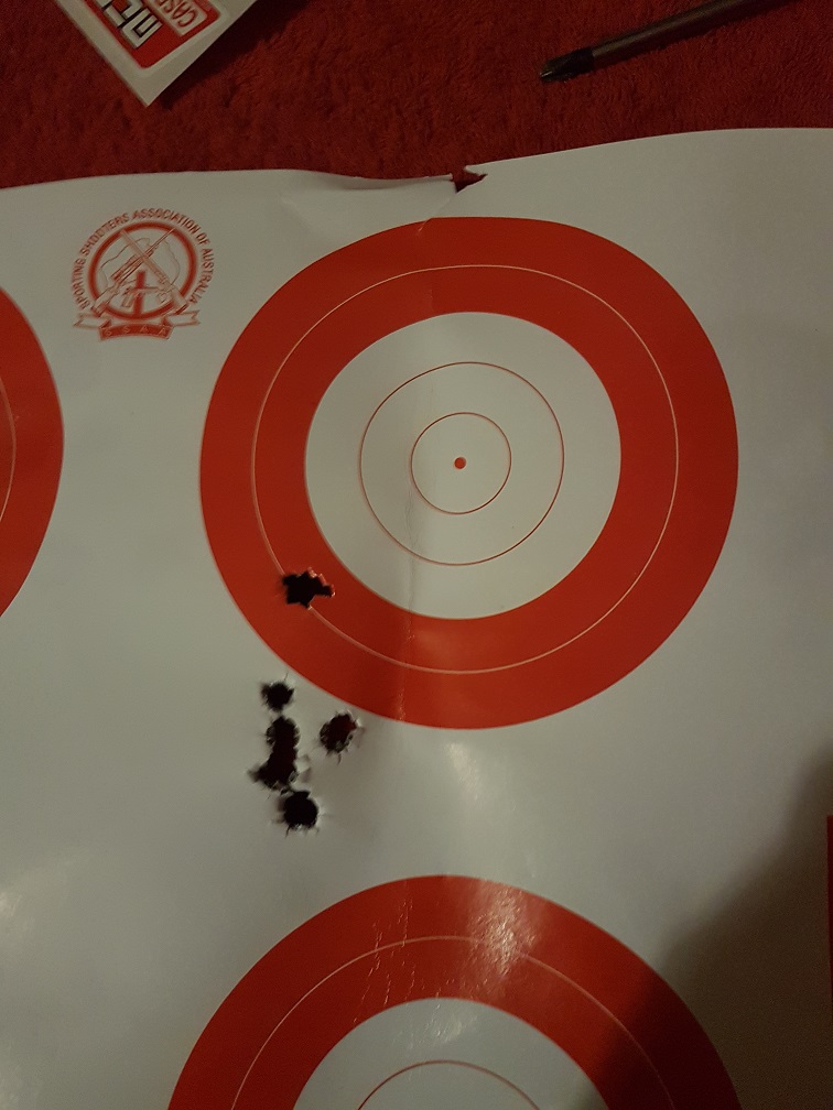 very first shots 25yds sighting in a.jpg