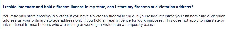Victoria interstate firearm storage.JPG