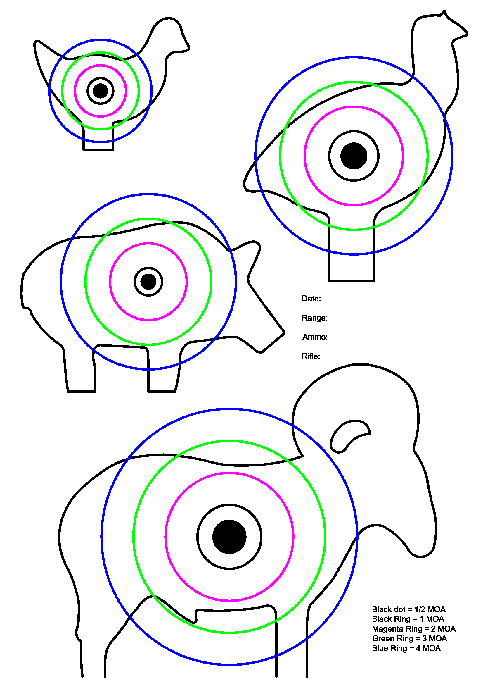 Law Enforcement Targets Action Target Official Nra B 27 Silhouette Target B 27s Targets For